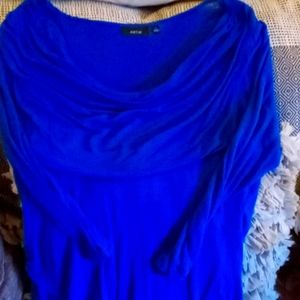 Apt 9 Beautiful and soft royal blue top